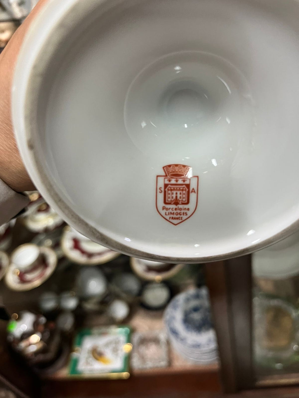 Florero de Porcelana Limoges