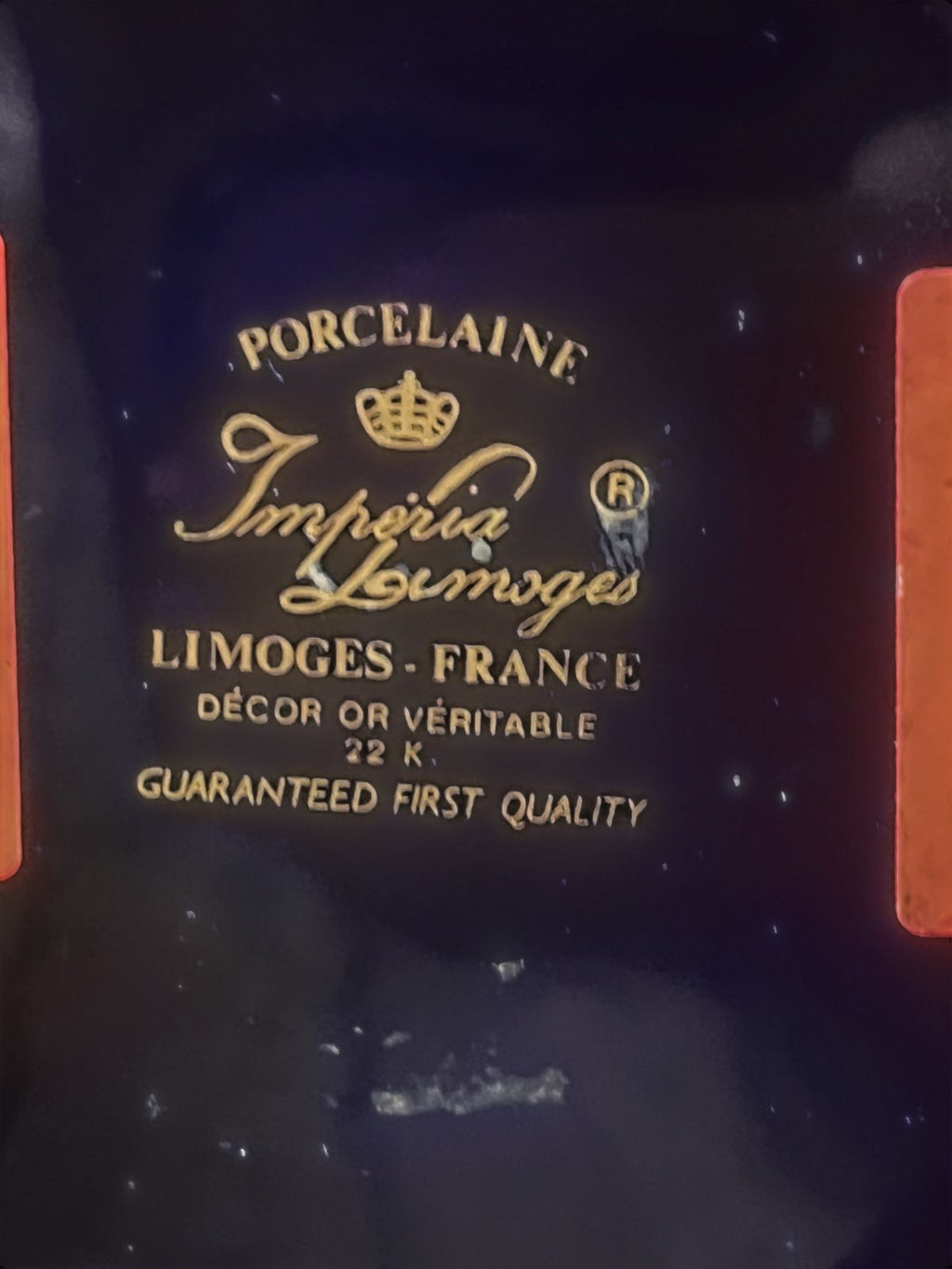 Florero de porcelana