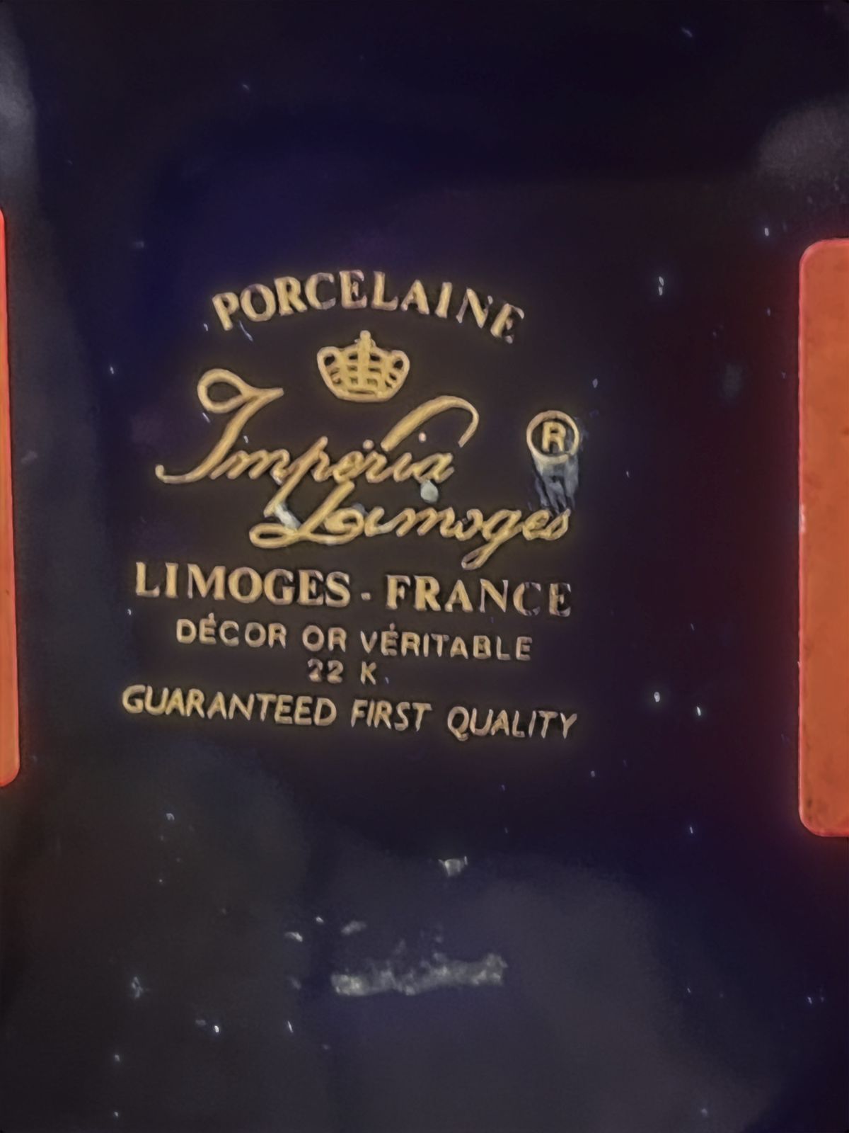 Florero de porcelana