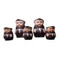 Figuras decorativas Goebel-Monjes (set  de 5)